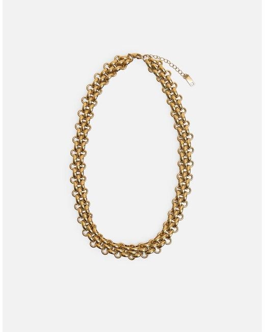 Public Desire White Chunky Necklace
