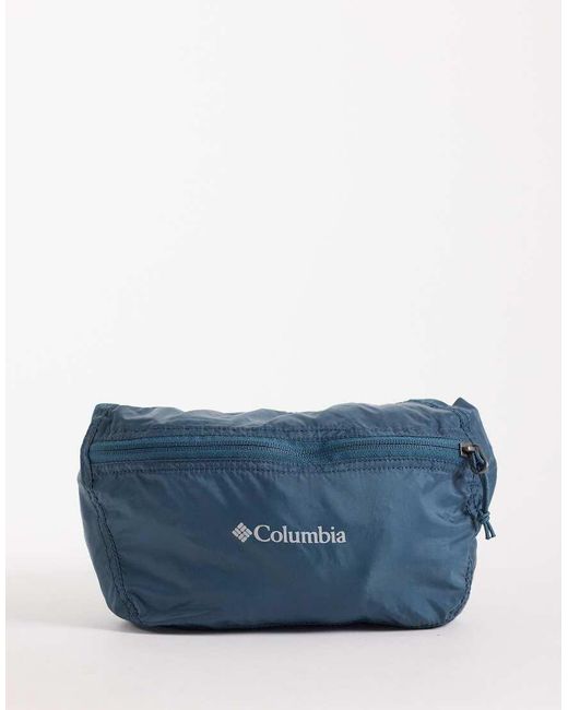 Columbia Blue Lightweight Packable Hip Bag for men