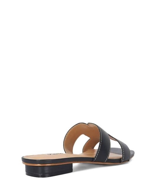 Dune White Loupe Sandals