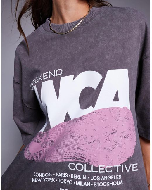 ASOS Purple Weekend collective – t-shirt