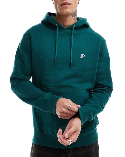 Sudadera Oscuro Con Capucha Y Logo Avery De Parlez de hombre de color Green