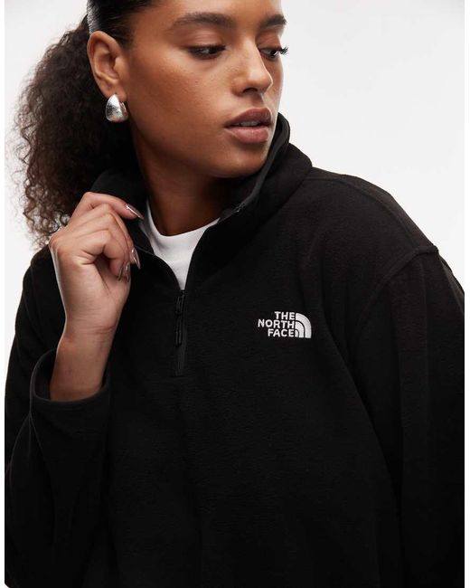 Polar Con Cremallera Corta Glacier De Plus The North Face de color Black