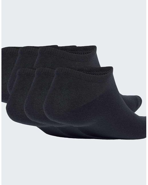 Adidas Originals Black Liner Socks 6 Pairs