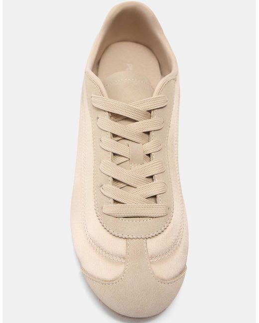 Pull&Bear Natural – stoff-sneaker
