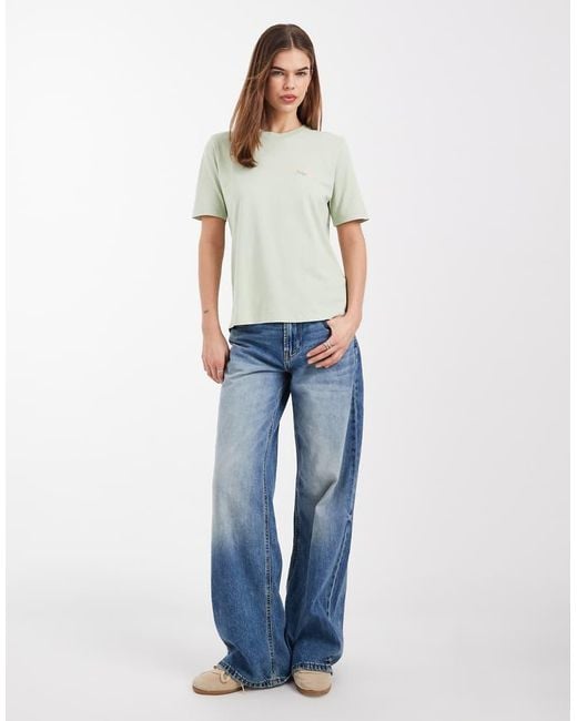 ONLY Green Boxy T-shirt