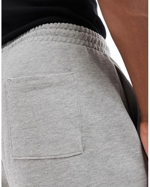 ASOS Gray Essential Oversized joggers for men