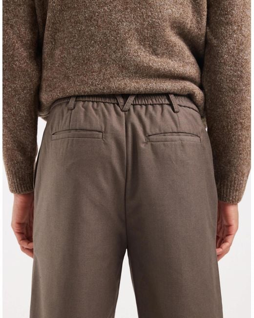 Only & Sons Natural Tailored Trouser for men