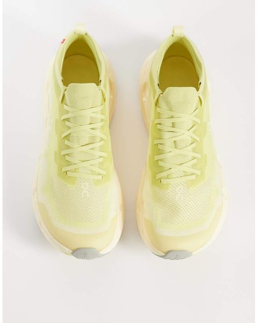 On Shoes Yellow Cloudsoma Outdoor Trainers for men