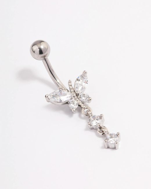 Lovisa White – nabelpiercing aus chirurgenstahl