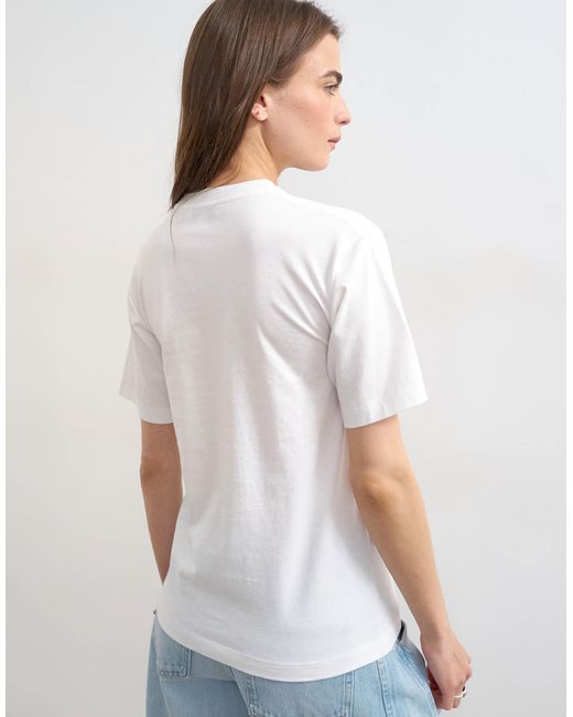 TOPSHOP White Relaxed Tee