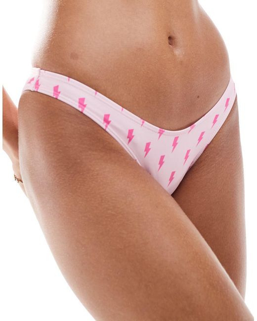 OOSC Brown Strike Of Luck Mix And Match Brazilian Bikini Bottoms
