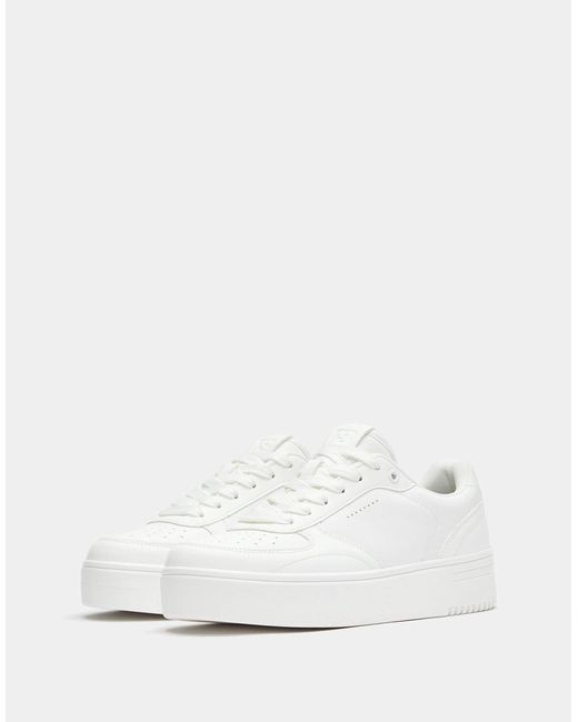 Baskets rétro Pull&Bear en coloris Natural