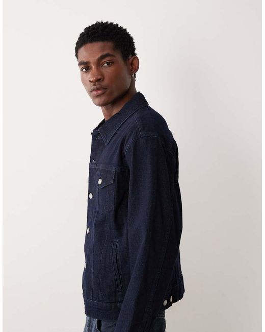 ASOS Blue Trucker Jacket for men