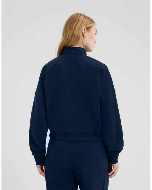 Ellesse Blue Carrera 1/4 Zip Sweatshirt