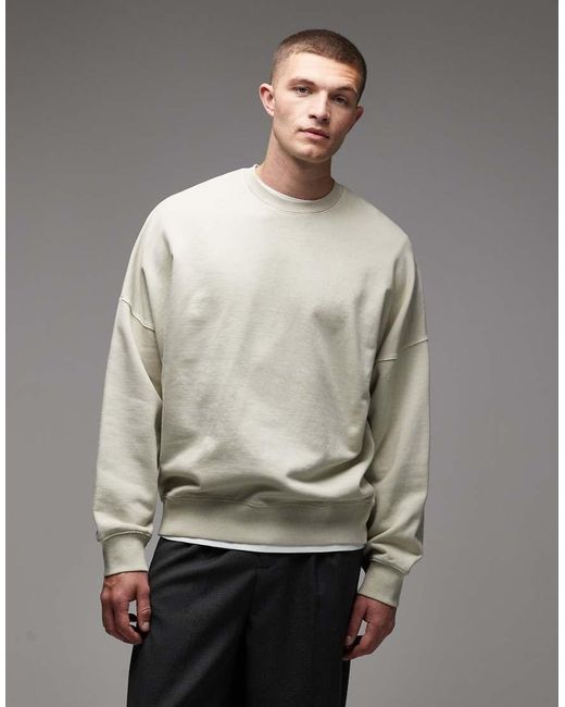 Carhartt Gray rggd Oversized Sweatshirt for men