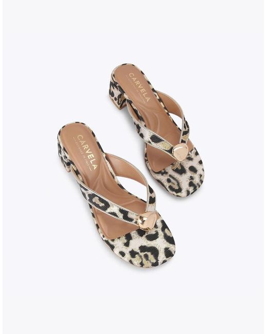 Carvela Kurt Geiger White Sorano Block Heeled Sandals