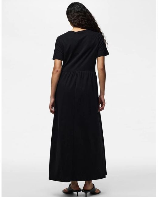 Pieces Black Maxi Dress