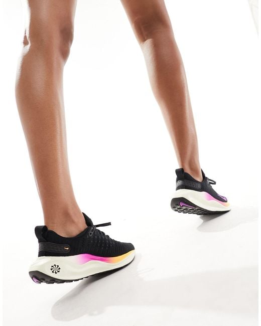 Nike Black Reactx Infinity Run 4 Sneakers