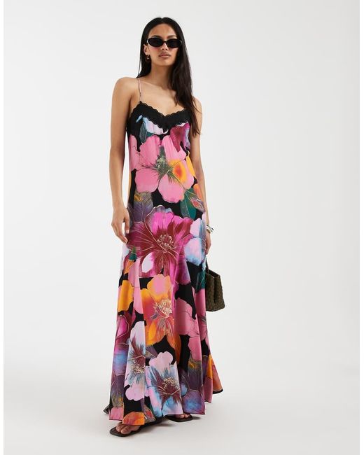 Free People White Bloomspell Floral Maxi Dress
