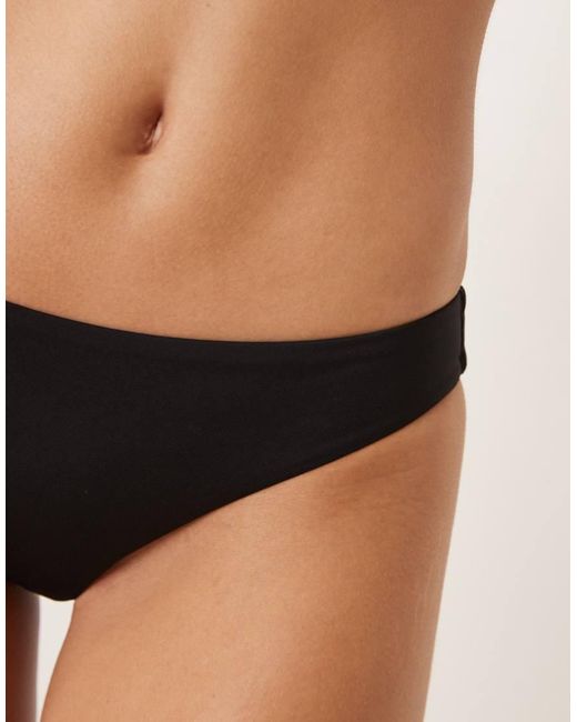 Calvin Klein Black Luxe Bikini Bottoms