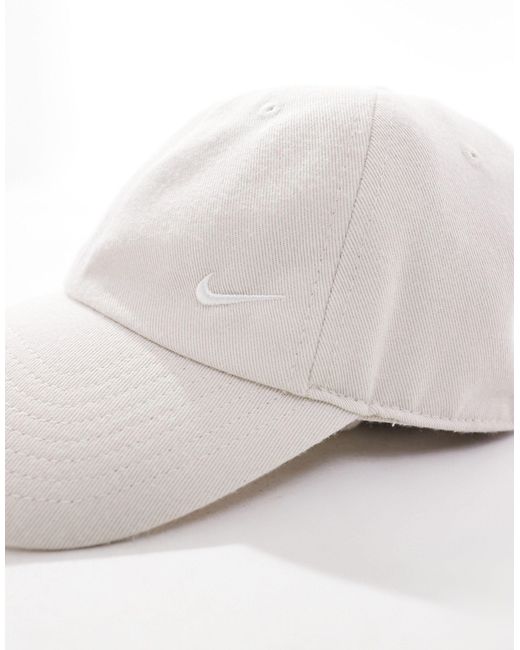 Nike Black Club Metallic Swoosh Hat for men