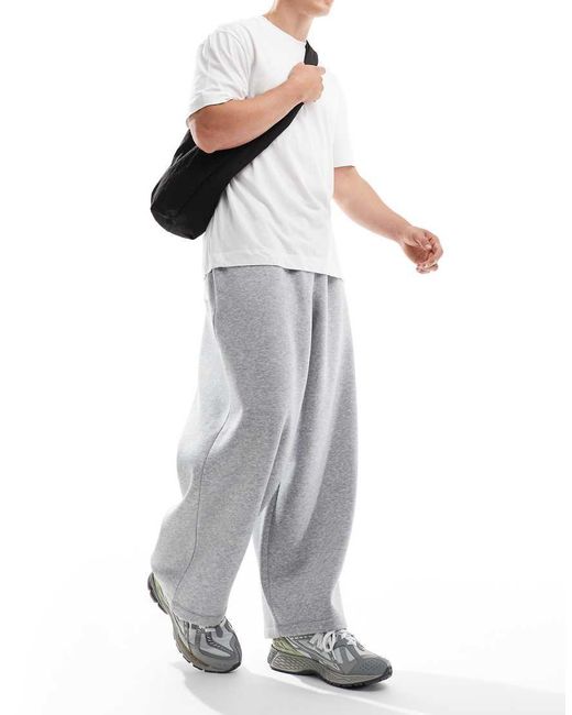 ASOS White Oversized Balloon jogger for men