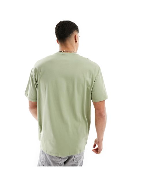 New Look Green Oversized T-shirt for men