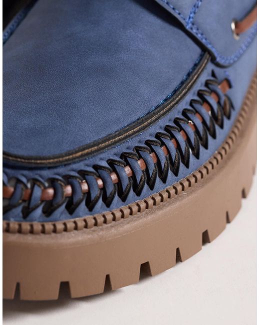 SEQWL – mexton – schnürschuhe in Blue für Herren