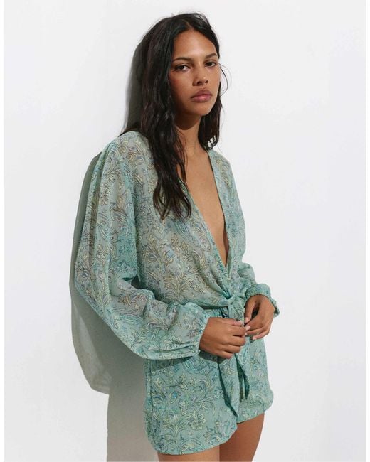 Pull&Bear Green – romper