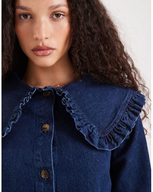 blue mini dress asos ASOS Luxe Navy Blue Sequin Faux Feather Heart Cut Out Back Mini Dress 2 $140