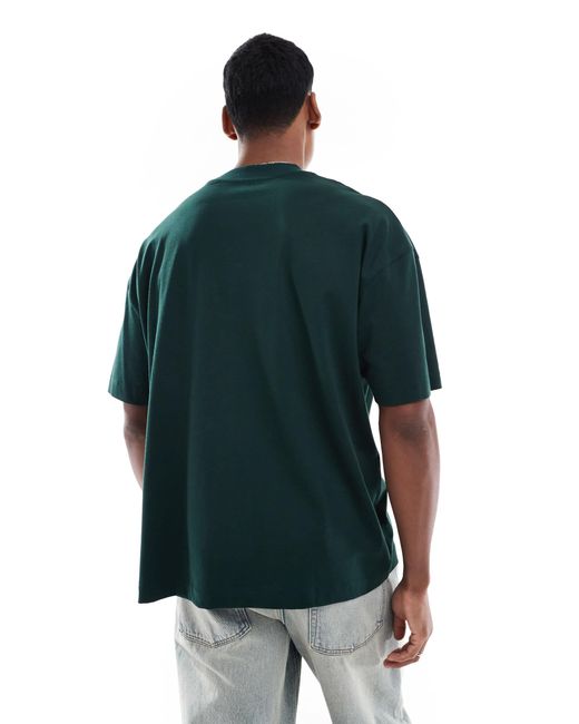ASOS Green Essential Oversized T-shirt for men