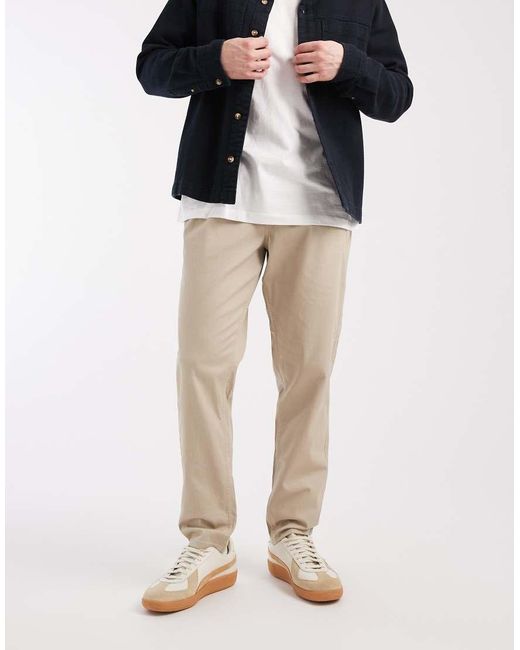 Jack & Jones Multicolor Drawstring Waist Chino for men