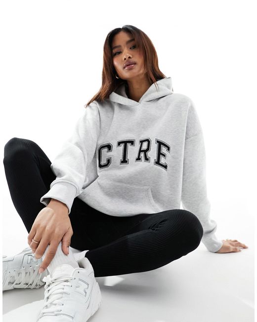 The Couture Club White Varsity Hoodie