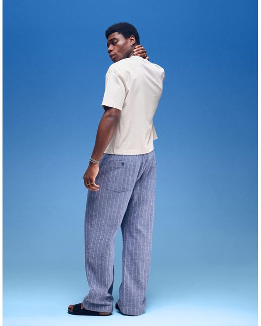 Abercrombie & Fitch – leichte hose in Blue für Herren