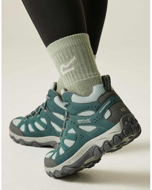 Regatta Green Edgepoint Iv Technical Waterproof Mid Walking Boots