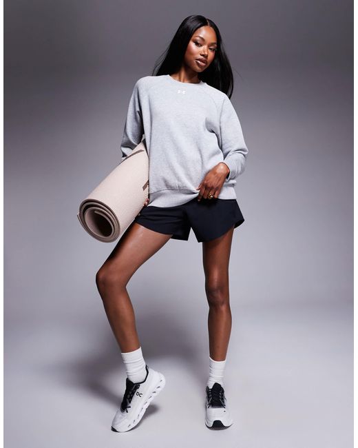 Rival - sweat en polaire Under Armour en coloris Gray