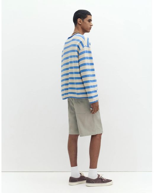 Pull&Bear – bermudashorts in Blue für Herren