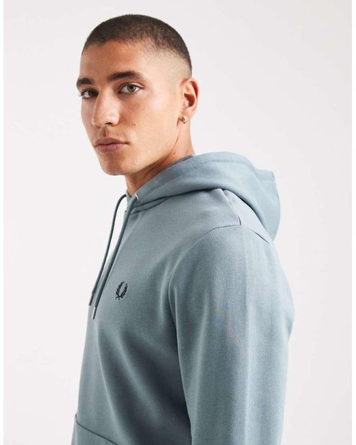 Fred Perry Blue Tipped Hoodie for men