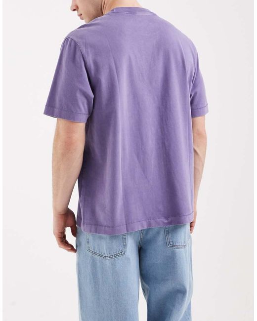 Abercrombie & Fitch Blue 5 Pack Premium Heavyweight T-Shirt for men