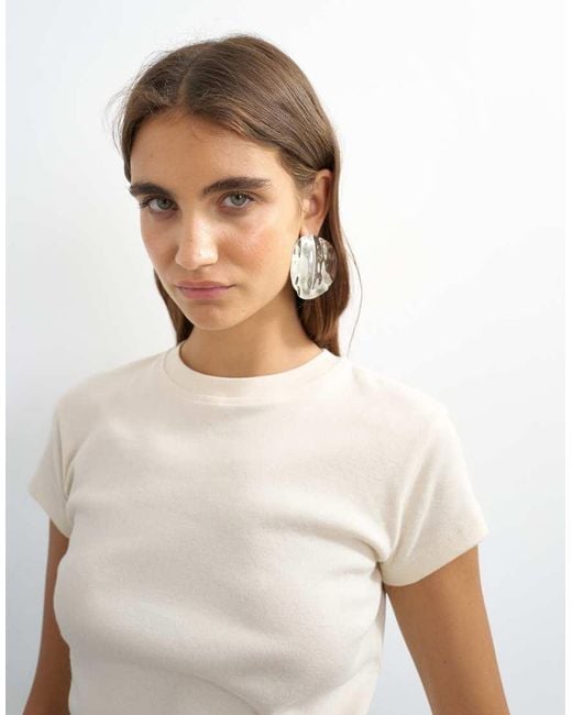 TOPSHOP White Everyday Tee