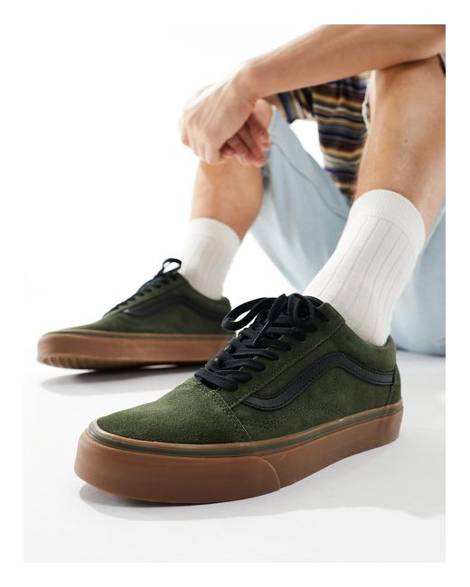 Old skool - sneakers chiaro con suola di Vans in Brown da Uomo