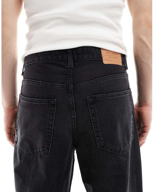 Pull&Bear Losse Jeans Met Rechte Pasvorm in het White voor heren