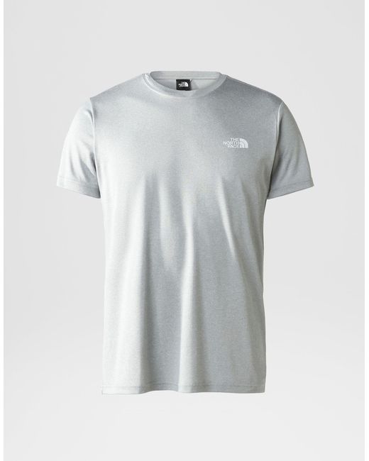The North Face White Reaxion Red Box Short Sleeve T-shirt for men