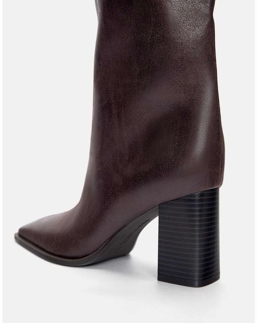 Pull&Bear Blue – stiefel