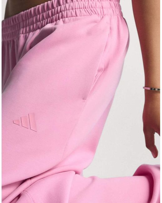Adidas Originals Pink Soft Lux Loose Pant