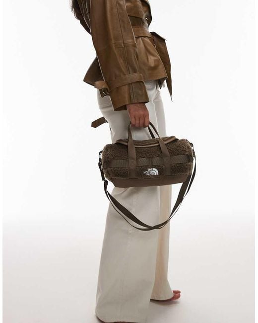 The North Face Brown Base Camp High Pile Mini Bag