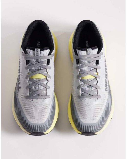 Merrell White Agility Peak 6 Trainers