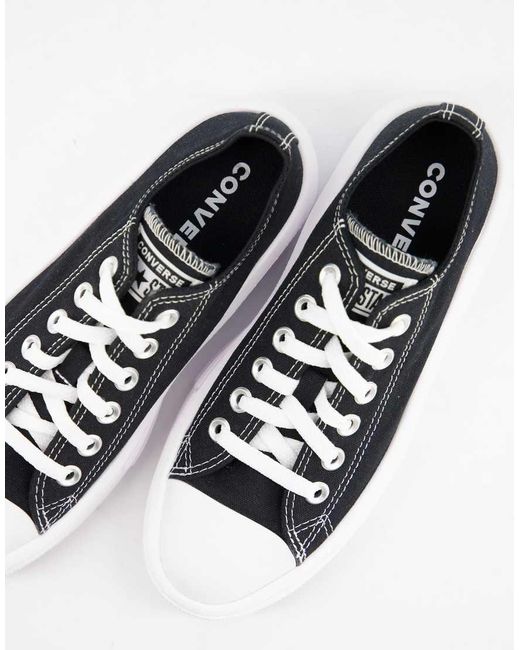 Converse White Chuck Taylor All Star Move Ox Trainers