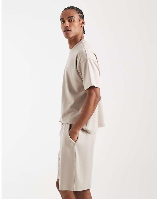 New Look Natural Shorts for men
