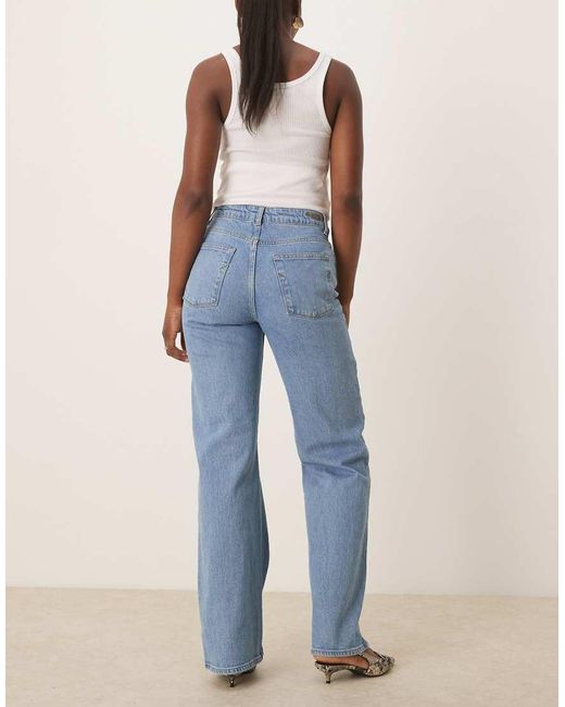 SELECTED Blue Alice Wide Leg Jeans